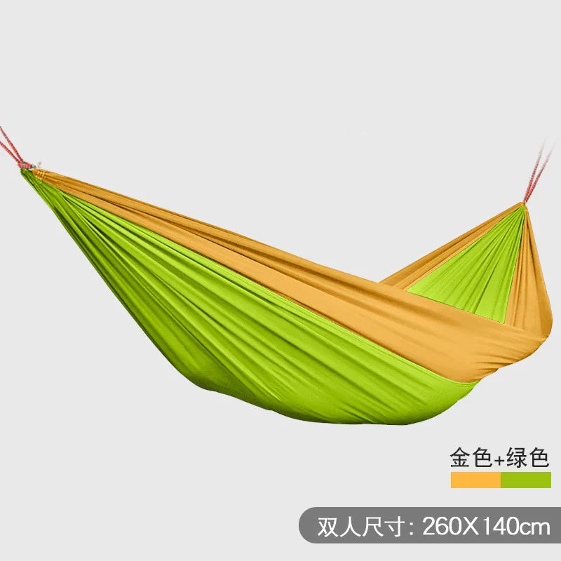 Hamac de Camping Parachute 230x90cm – Hamac Ultra-Léger Compact pour Van et Randonnée-Accessoires Van-DrGliss SurfShop
