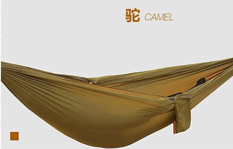 Hamac de Camping Parachute 230x90cm – Hamac Ultra-Léger Compact pour Van et Randonnée-Accessoires Van-DrGliss SurfShop