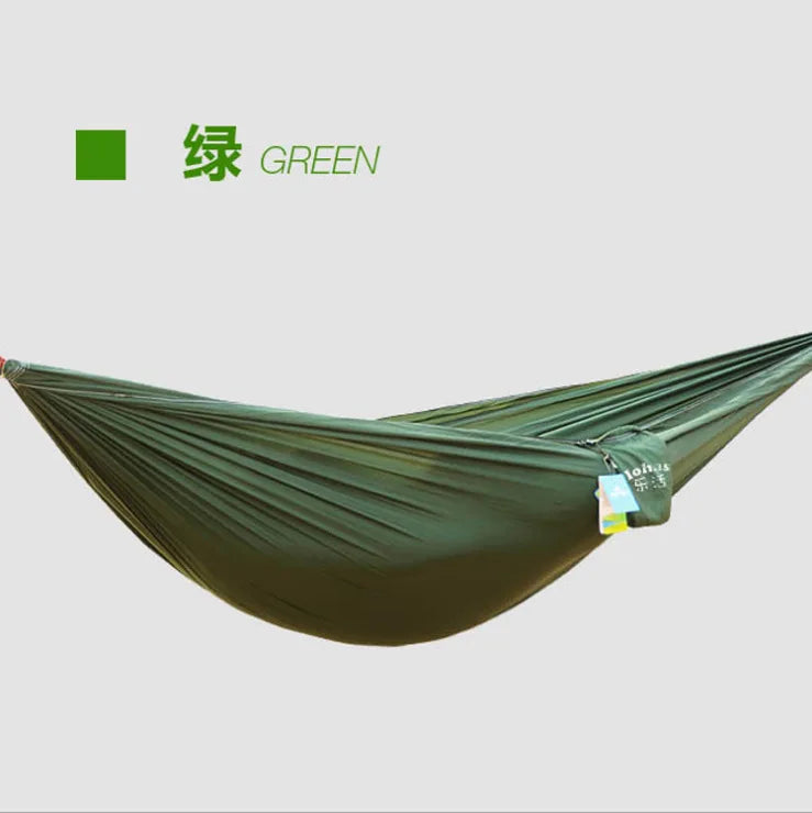 Hamac de Camping Parachute 230x90cm – Hamac Ultra-Léger Compact pour Van et Randonnée-Accessoires Van-DrGliss SurfShop