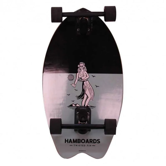 Hamboard Twisted Fin 26″ – Surfskate Compact