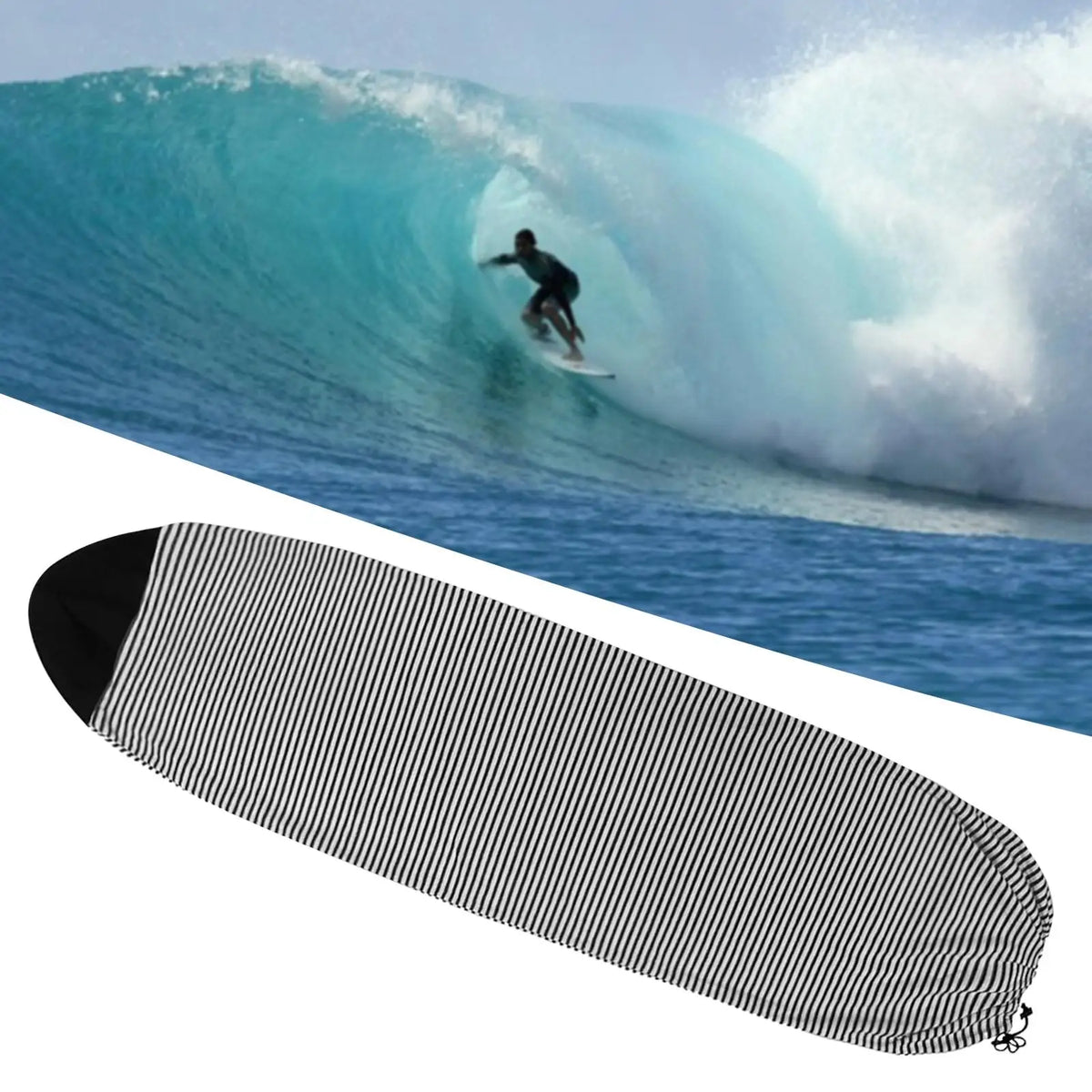 Housse Chaussette Surf Stretch – Protection Planche 180 à 230 cm-Accessoires Surf-DrGliss SurfShop