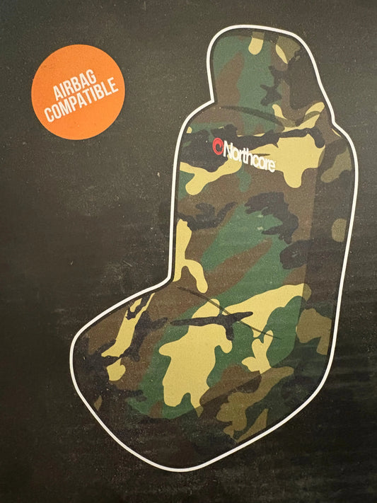 Housse de Siège Voiture et Van Northcore – Protection Imperméable Hibiscus et Camo