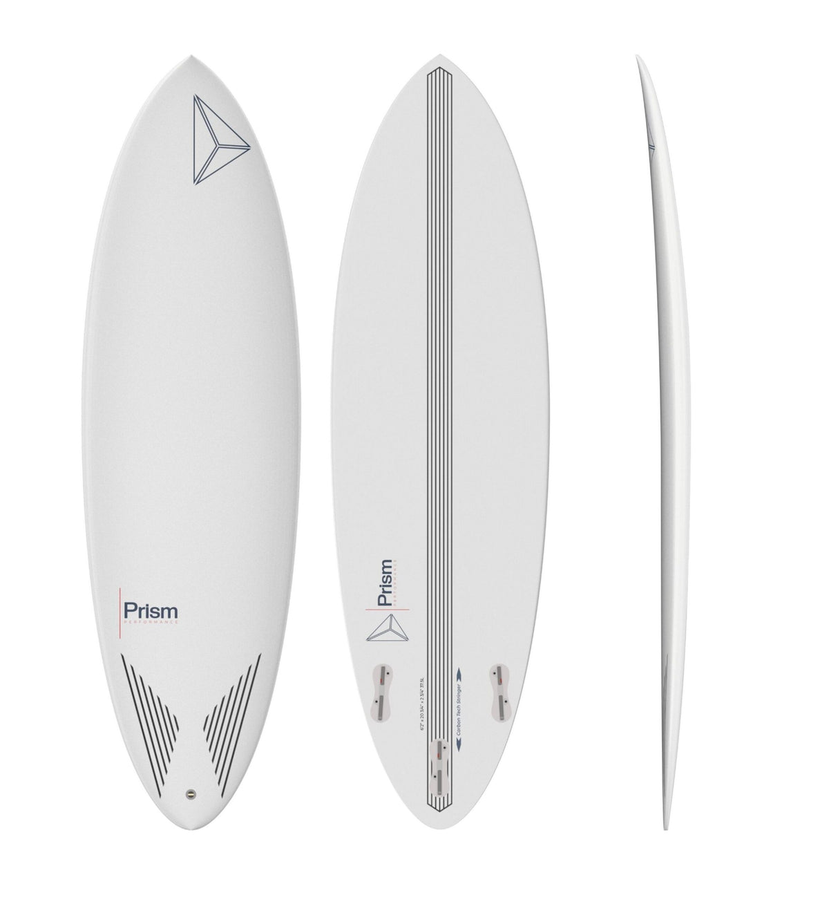 Hybride Carbone 6'2 Performance Series – FCS II 37.5L-Hybride-DrGliss SurfShop