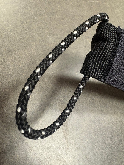 Leash Side On 9' Noir – Leash Droit pour Surf et Stand Up Paddle