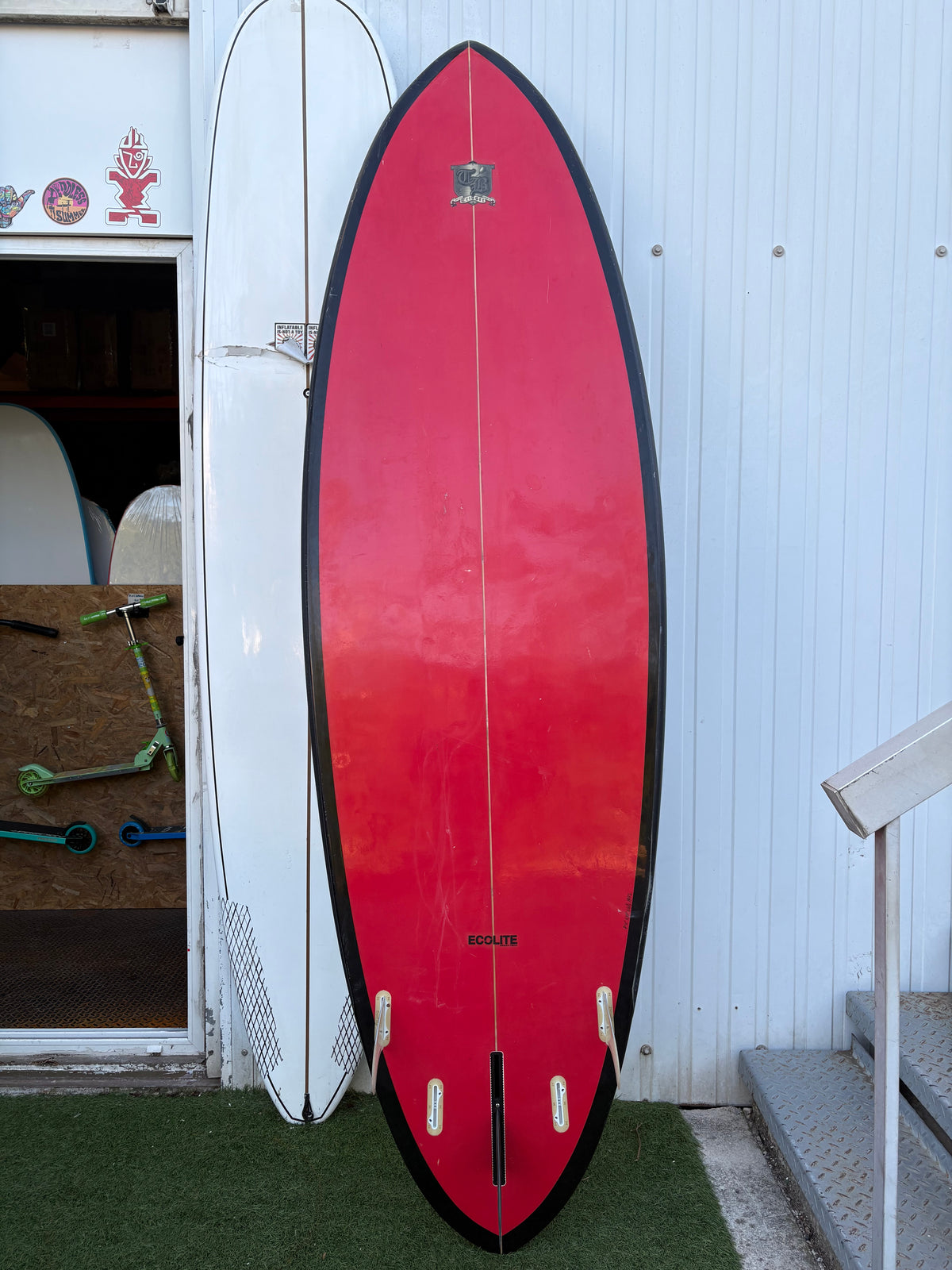SUP Trigger Bros Bambou 9'0 Occasion – Planche de Surf Rigide Ecolite Epoxy-Tech