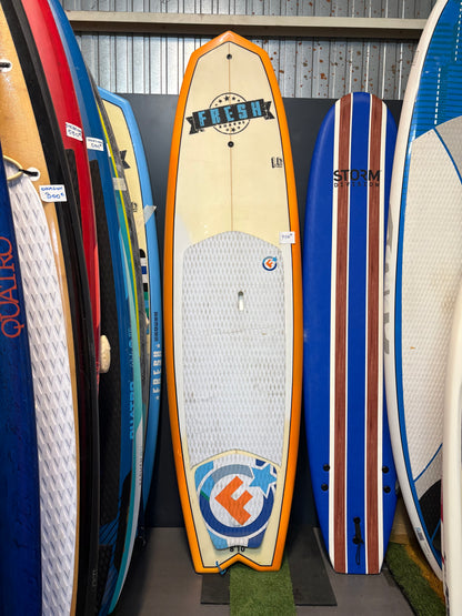 SUP Fresh Boards 8'10 Occasion – Planche de Surf Rigide Queue de Poisson