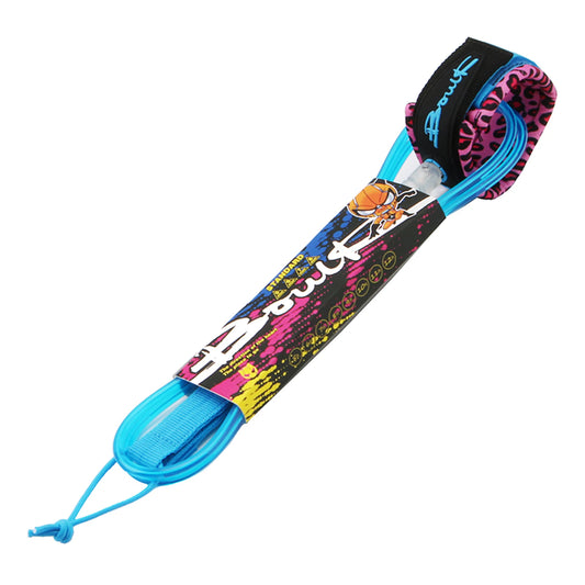 Leash de Surf TPU 7mm Épais – Bracelet Cheville Rembourré, 6 ou 8 Pieds-Leash Surf-DrGliss SurfShop