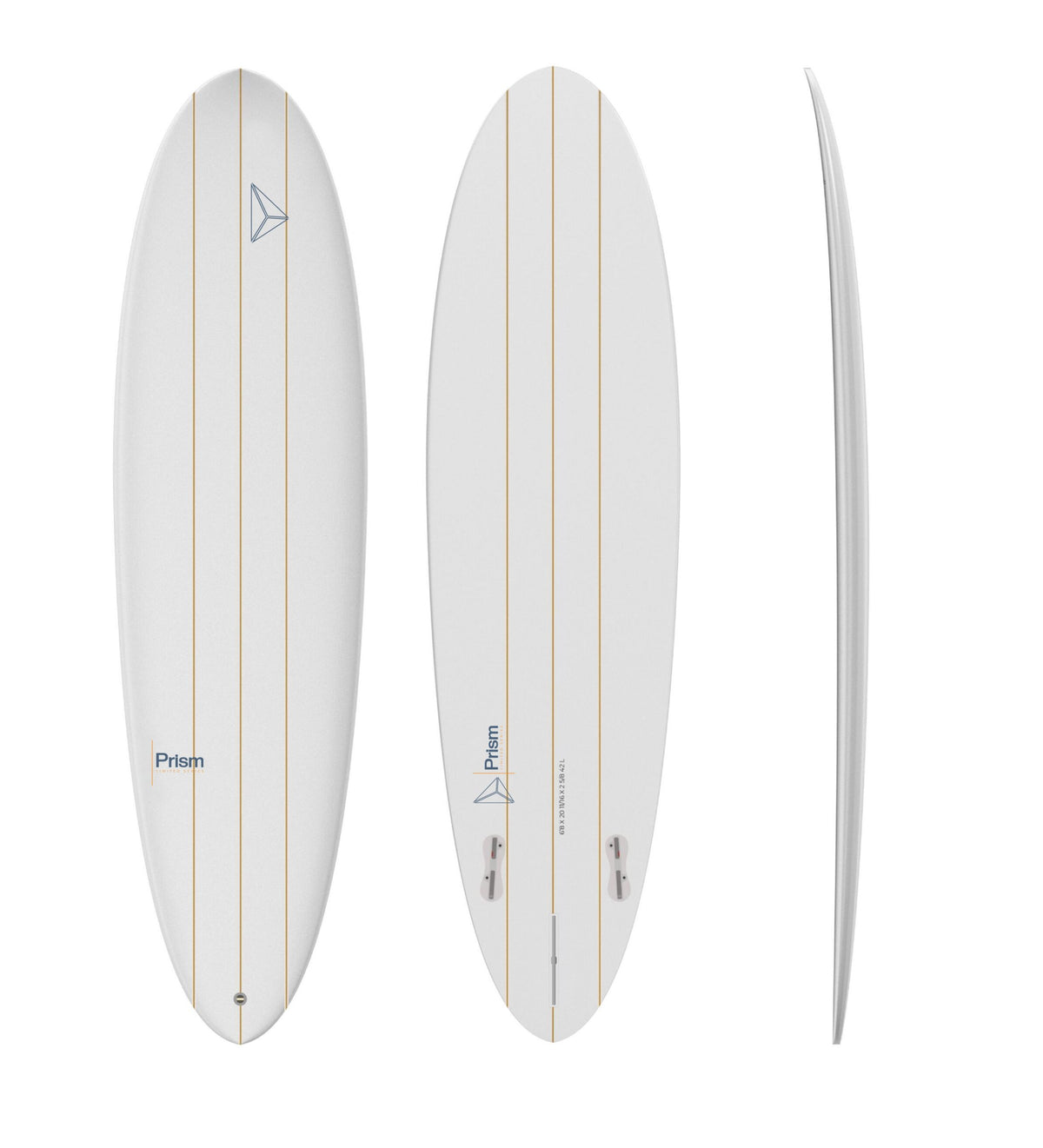 Mid Length 6'8 LTD – FCS 2+1 42L-Hybride-DrGliss SurfShop
