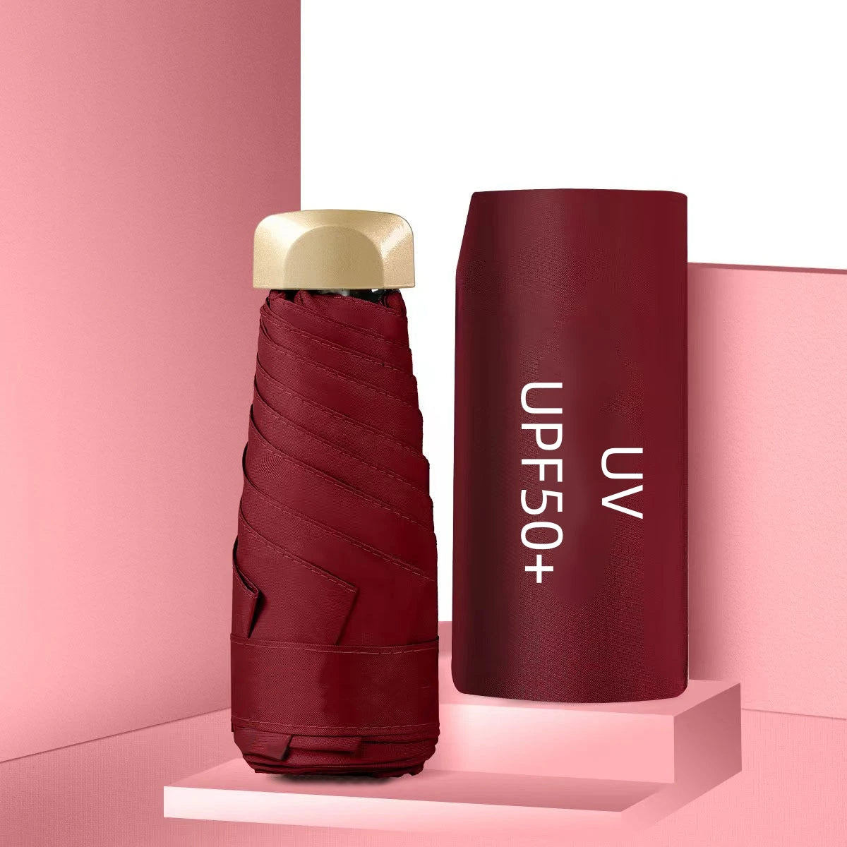 Mini Parapluie de Poche Anti-UV UPF50+ – Format Capsule Ultra Compact-Accessoires Voyage-DrGliss SurfShop