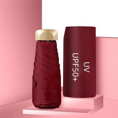Mini Parapluie de Poche Anti-UV UPF50+ – Format Capsule Ultra Compact-Accessoires Voyage-DrGliss SurfShop
