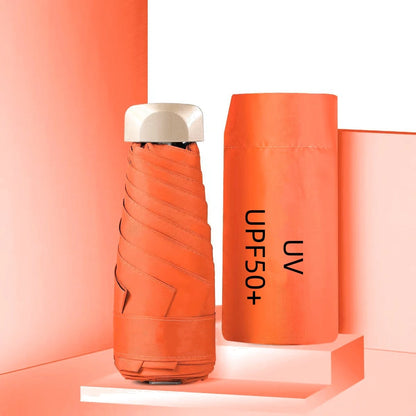 Mini Parapluie de Poche Anti-UV UPF50+ – Format Capsule Ultra Compact-Accessoires Voyage-DrGliss SurfShop