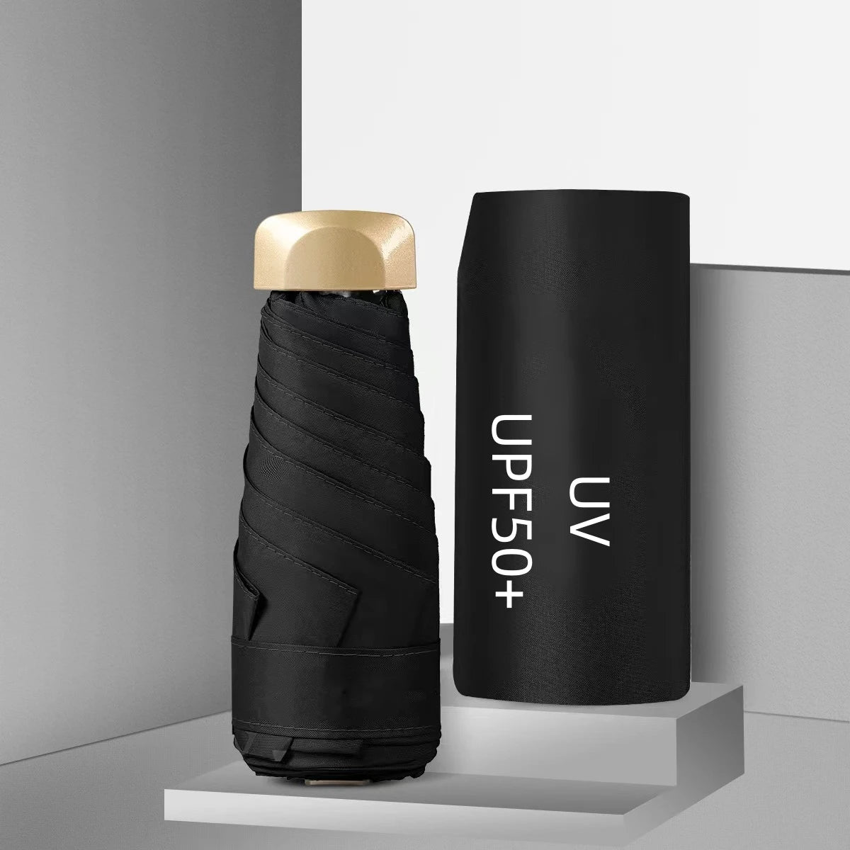 Mini Parapluie de Poche Anti-UV UPF50+ – Format Capsule Ultra Compact-Accessoires Voyage-DrGliss SurfShop