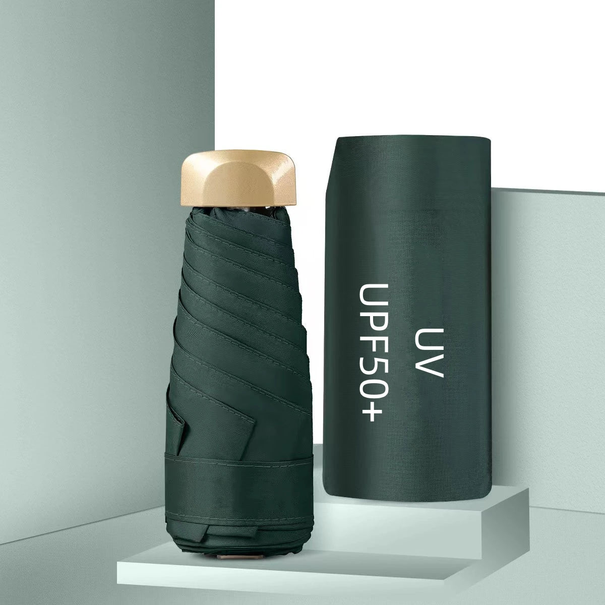 Mini Parapluie de Poche Anti-UV UPF50+ – Format Capsule Ultra Compact-Accessoires Voyage-DrGliss SurfShop