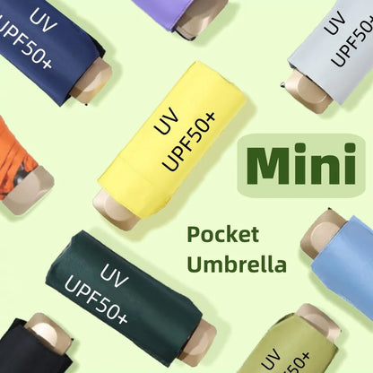 Mini Parapluie de Poche Anti-UV UPF50+ – Format Capsule Ultra Compact-Accessoires Voyage-DrGliss SurfShop