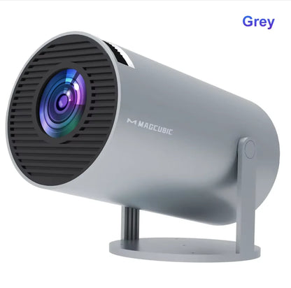 Mini Vidéoprojecteur Portable Android 14 – WiFi6, Bluetooth 5.4, Rotation 180°-Accessoires VanLife-DrGliss SurfShop