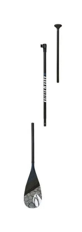 Pagaie Aquadesign M 3 Parties Carbone – Pagaie SUP Polyvalente et Réglable pour Loisir et Rivière