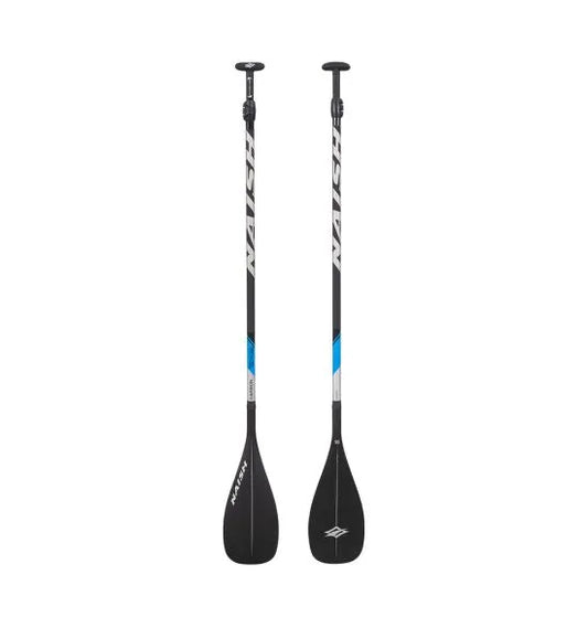 Pagaie SUP Naish S27 Carbon 85 SDS 2 Parties – Légèreté et Performance Carbone Accessible