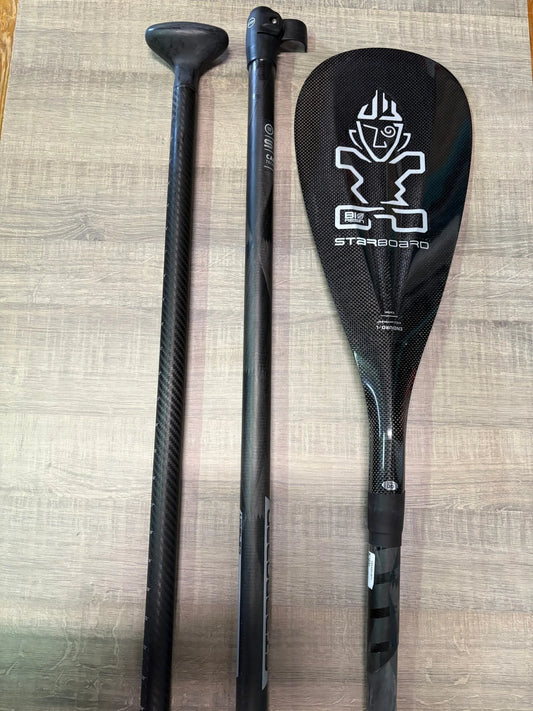Pagaie Starboard Enduro Carbon 3P – Pagaie SUP Carbone Compacte pour le Voyage