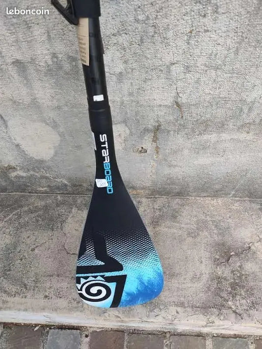 Pagaie Starboard Enduro Tiki Tech Blue S35 2 Parties – Pagaie SUP Tout-Terrain