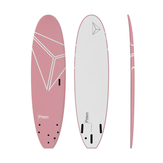 Planche en Mousse Pink Series 7'0 – Softboard Débutant Rose 52.5L