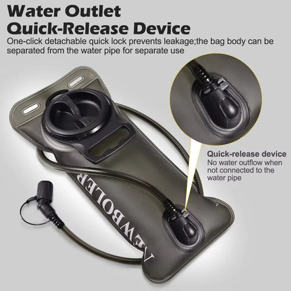 Poche à Eau Souple 1,5L/2L/3L – Réservoir d'Hydratation Randonnée et Trail-Accessoire Lifestyle-DrGliss SurfShop