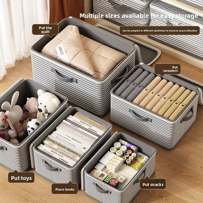 Coffre de Rangement Pliable Verrouillable – Vêtements, Couvertures & Jouets