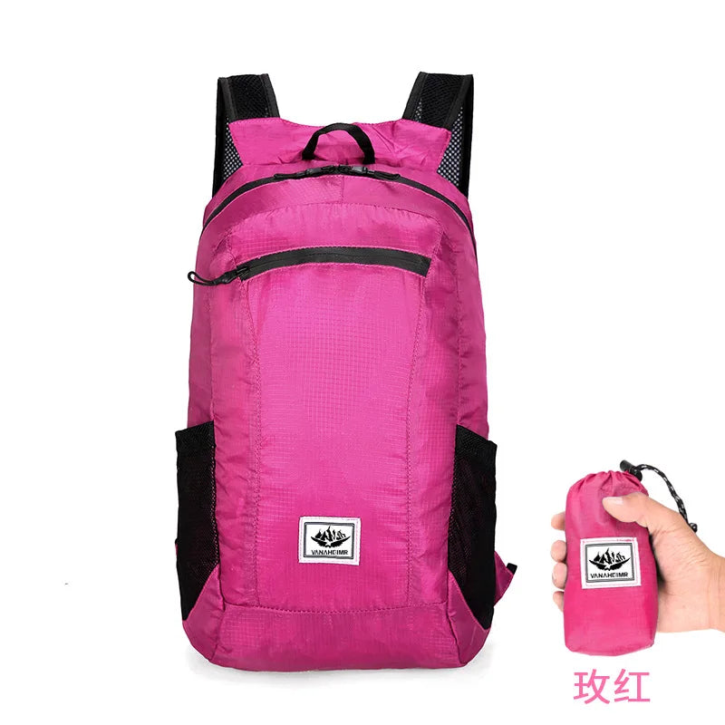 Sac à Dos Pliable 20L – Léger et Imperméable pour Voyage & Randonnée-Sac-DrGliss SurfShop