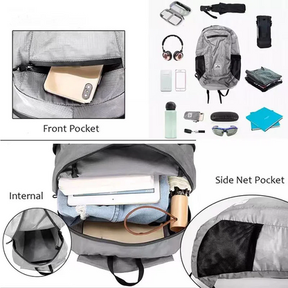Sac à Dos Pliable 20L – Léger et Imperméable pour Voyage & Randonnée-Sac-DrGliss SurfShop