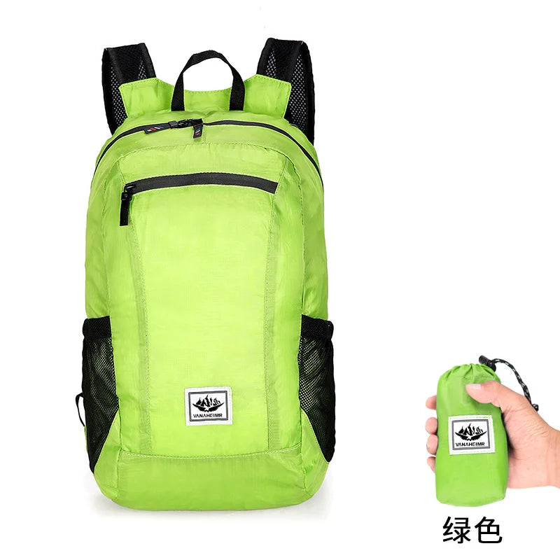 Sac à Dos Pliable 20L – Léger et Imperméable pour Voyage & Randonnée-Sac-DrGliss SurfShop