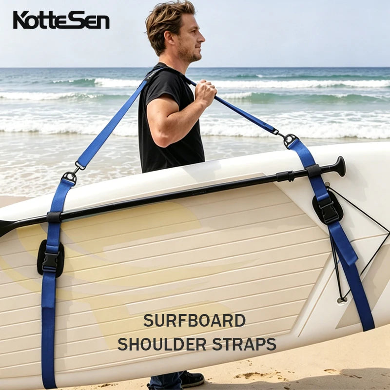 Sangle de Transport Épaule Réglable – Paddle, Surf, Kayak, Multicolore-Accessoires Paddle-DrGliss SurfShop