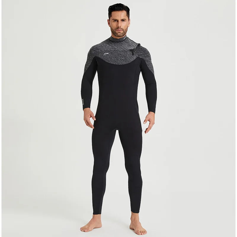 Combinaison Néoprène 3/2 mm Chest Zip Homme & Femme – Surf, Paddle, Kayak et Snorkeling