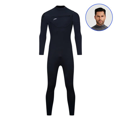 Combinaison Néoprène 3/2 mm Chest Zip Homme & Femme – Surf, Paddle, Kayak et Snorkeling