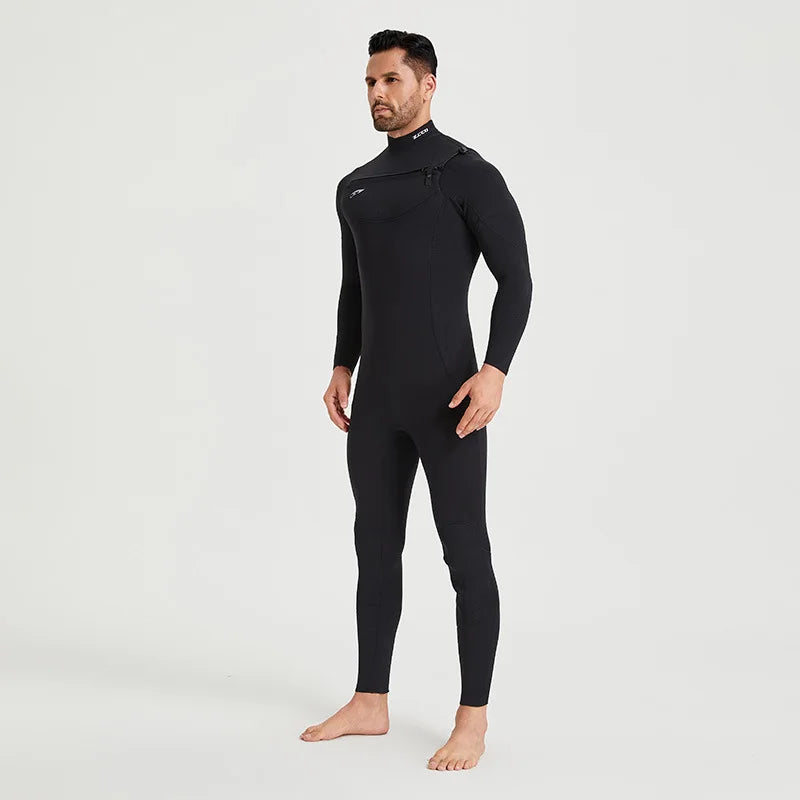 Combinaison Néoprène 3/2 mm Chest Zip Homme & Femme – Surf, Paddle, Kayak et Snorkeling