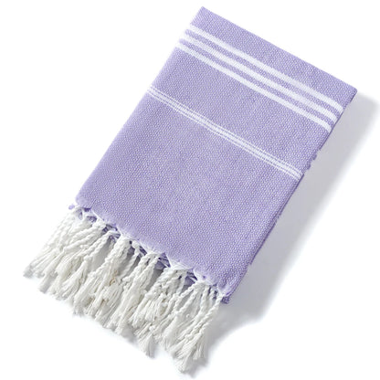 Serviette de Plage Rayée en Coton – Fouta Absorbante 90x180cm-Serviette de Plage-DrGliss SurfShop