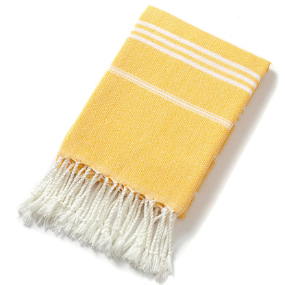 Serviette de Plage Rayée en Coton – Fouta Absorbante 90x180cm-Serviette de Plage-DrGliss SurfShop