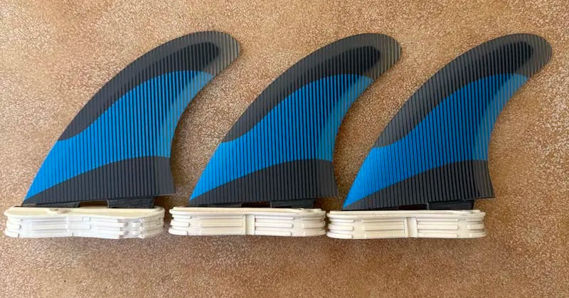 Set d'Ailerons Surf FCS II Carbone – Thruster Design-Aileron Surf-DrGliss SurfShop
