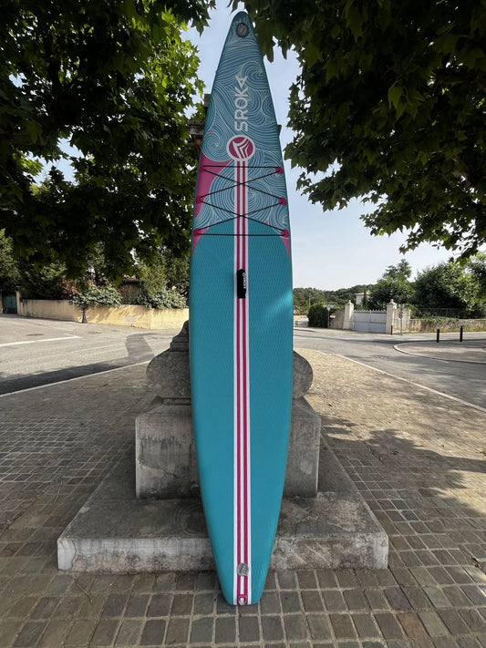 Stand Up Paddle Sroka 12.6 x 28 x 5 Girly – SUP Gonflable Féminin