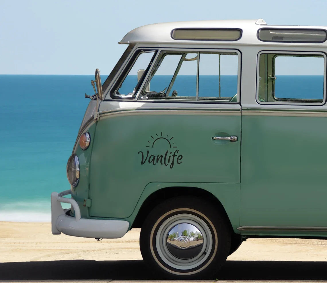 Sticker VanLife Réfléchissant – Autocollant Décoratif pour Camping-Car et Fourgon-Accessoires VanLife-DrGliss SurfShop