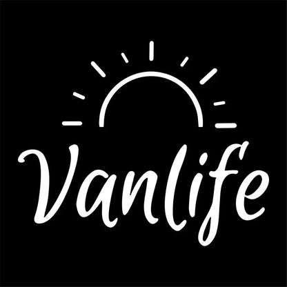 Sticker VanLife Réfléchissant – Autocollant Décoratif pour Camping-Car et Fourgon-Accessoires VanLife-DrGliss SurfShop