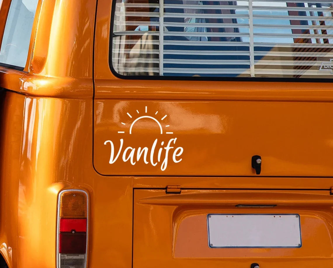 Sticker VanLife Réfléchissant – Autocollant Décoratif pour Camping-Car et Fourgon-Accessoires VanLife-DrGliss SurfShop