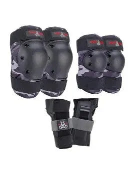 Triple Eight Pack Saver 3 « Charcoal Camo » – Set Protections