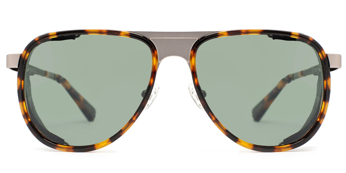 Mundaka Wild Matte Mid Gun Brown Tort with Black Shells vue 2