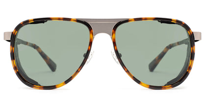 Mundaka Wild Matte Mid Gun Brown Tort with Black Shells vue 2