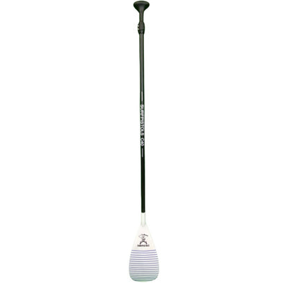 Pagaie Surfpistols C40 M 3 Parties – Pagaie SUP Confort et Performance - Blanche
