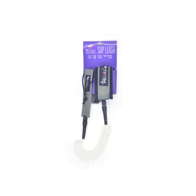 Leash SUP Pat Love Coil Knee 8' – Leash de Genou Spiralé pour Stand Up Paddle