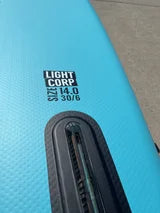SUP Gonflable Light Blue Series Tourer 14'0 – Construction MFT et Rocker Scoop