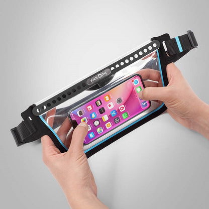 Fidlock Hermetic Sling Bag avec un téléphone