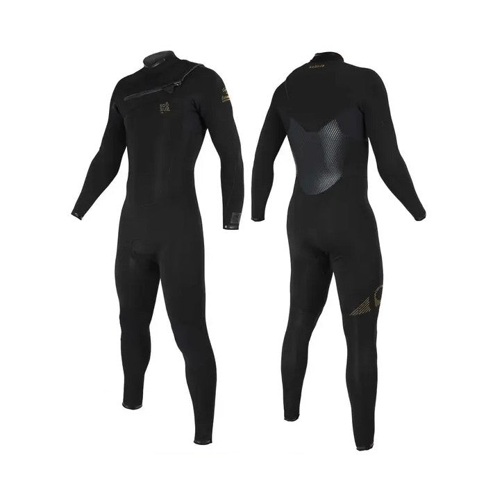 Combinaison Soöruz Fighter 5/4/3 Homme Front Zip Noir – hiver, Oysterprene