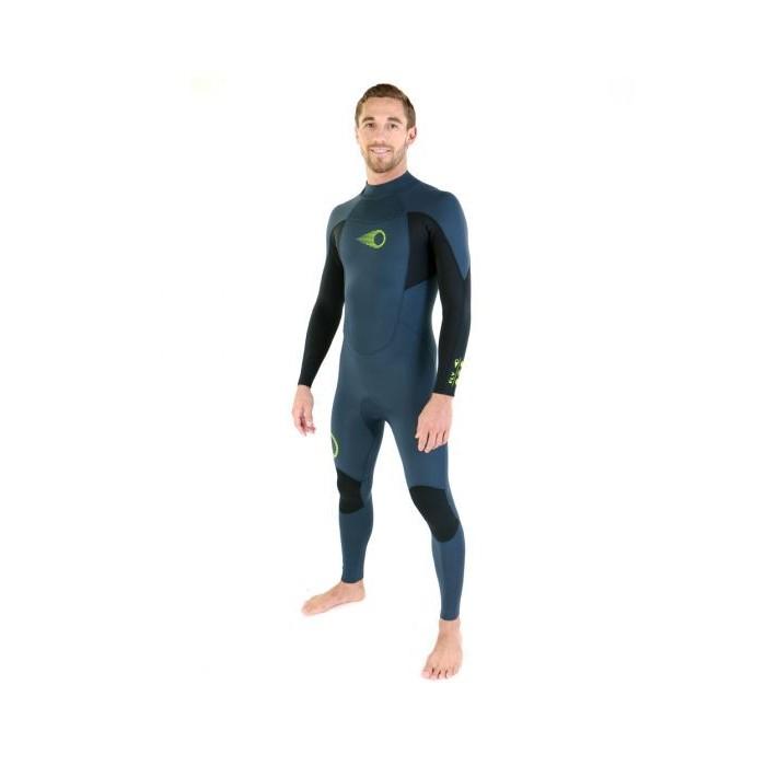 Soöruz Fly+ 5/4/3 back zip bleu – détail