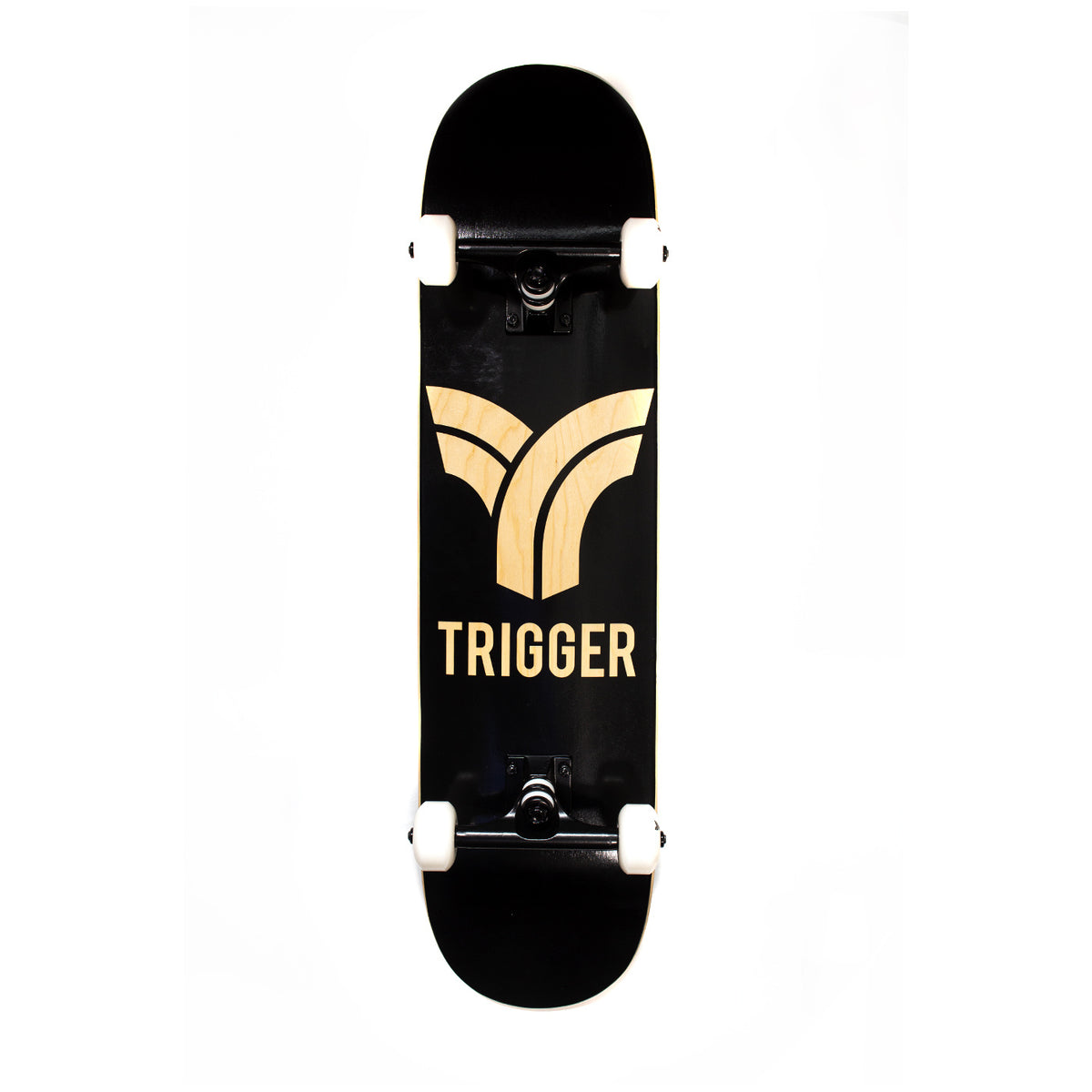 Trigger Logo 8″ – skateboard complet – vue 1